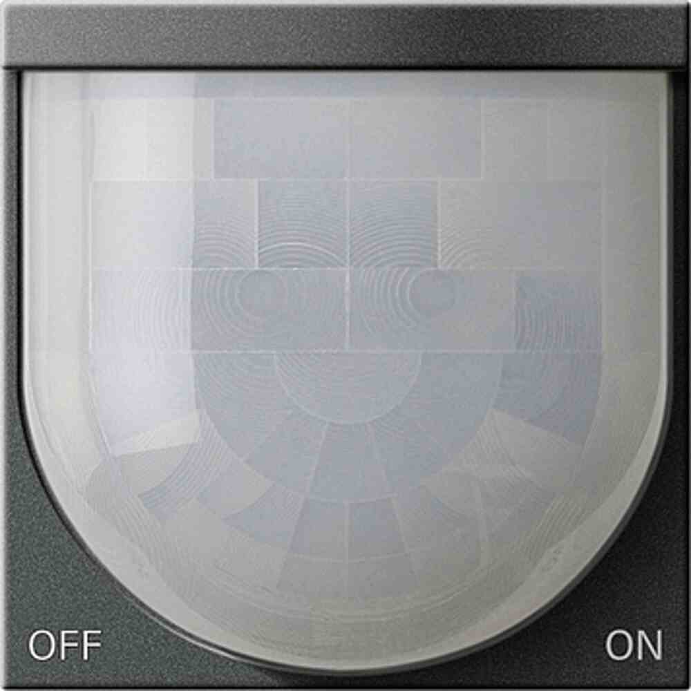 System 3000 Bewegungsmeldersensor, Unterputz, 1-180°, anthrazit, 2,2m, IP20, 537628 
