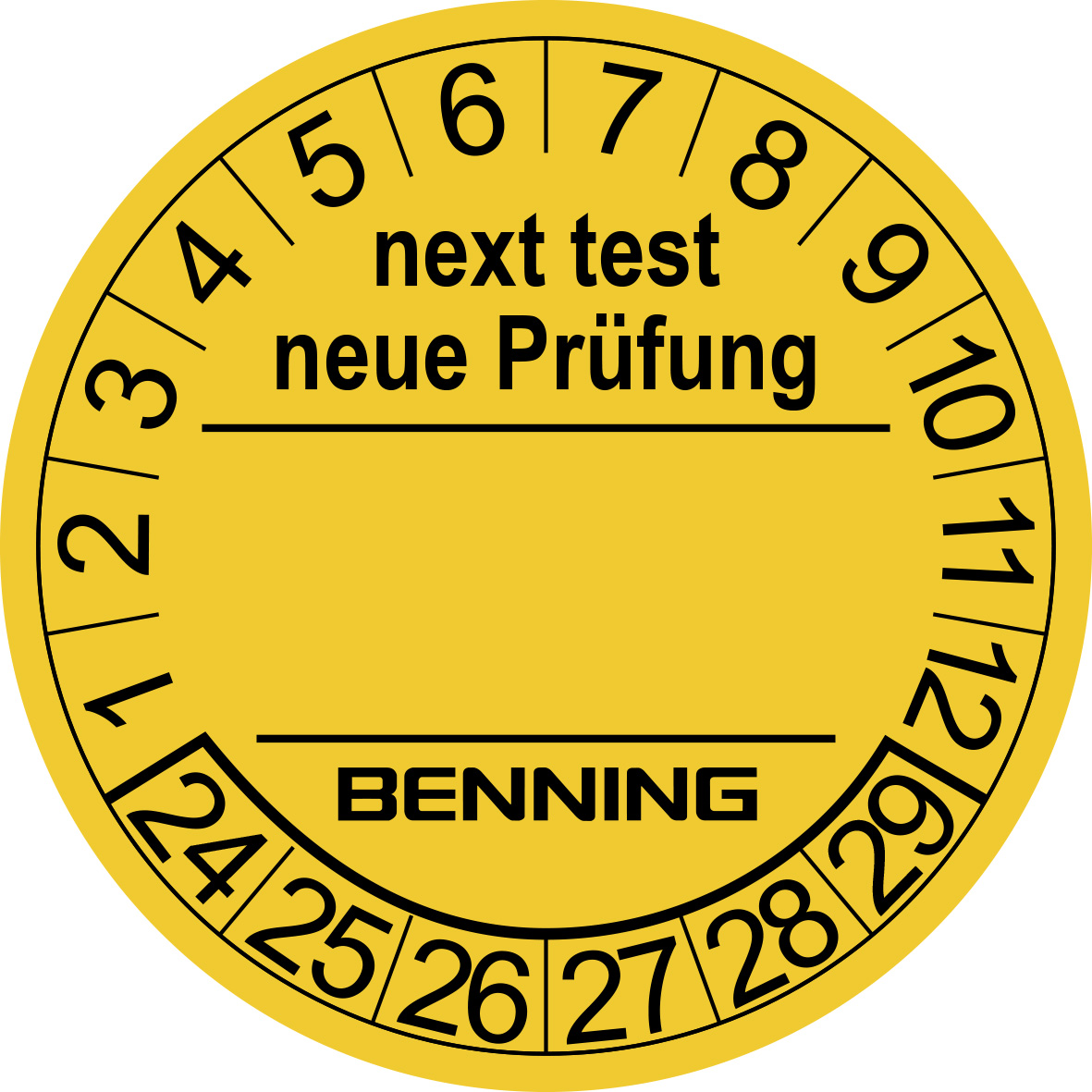 Prüfplaketten