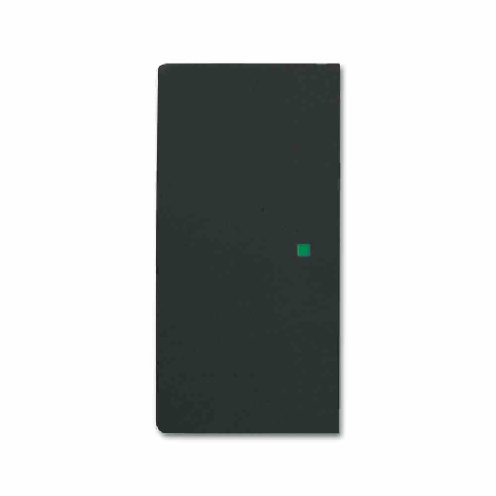 FREE@HOME Tastwippe, Bussystem KNX, 2f, schwarz, matt, Kunststoff, Thermoplast 