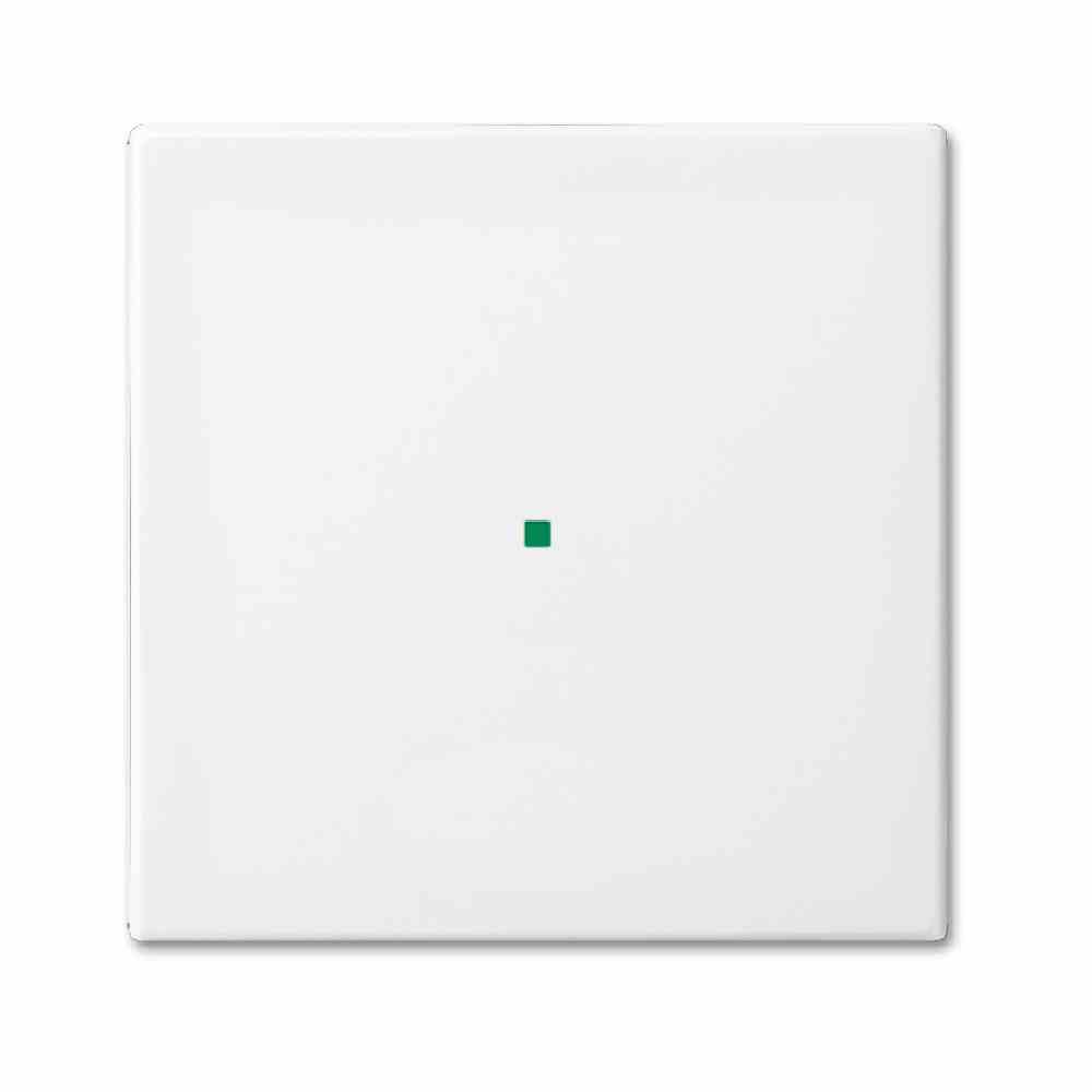 BUSCH-BALANCE SI Tastwippe, Bussystem KNX, 1f, alpinweiß, glänzend, Kunststoff, Thermoplast