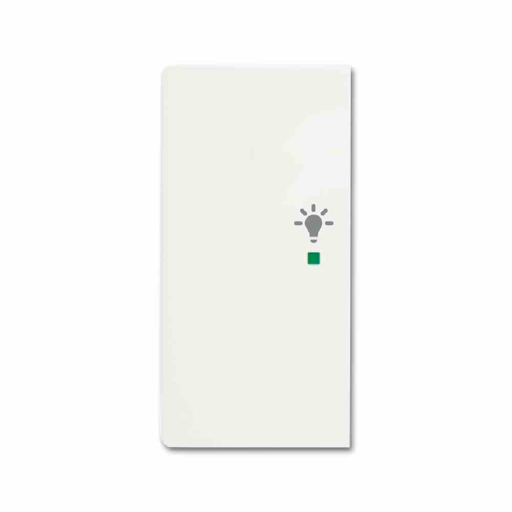 FREE@HOME Tastwippe, Bussystem KNX, 2f, studioweiß, matt, Kunststoff, Thermoplast