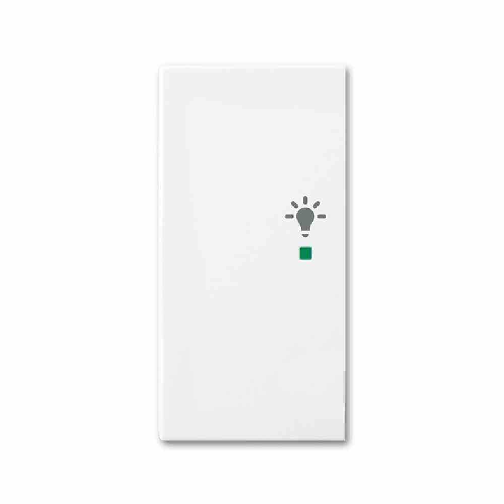 BUSCH-BALANCE SI Tastwippe, Bussystem KNX, 2f, alpinweiß, glänzend, Kunststoff, Thermoplast