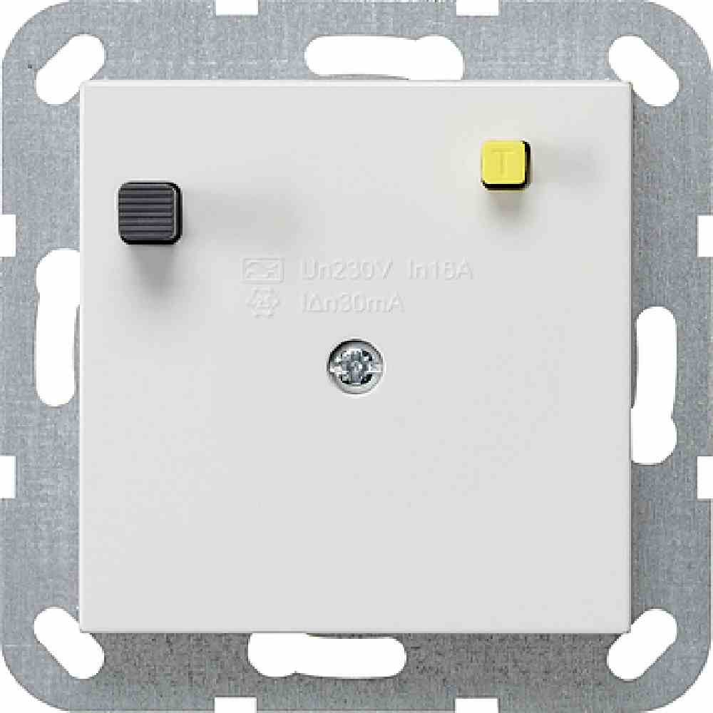System 55 FI-Schutzschalter, A, 2p, 230V, 16A, 0,03A, Einbau, 266403 