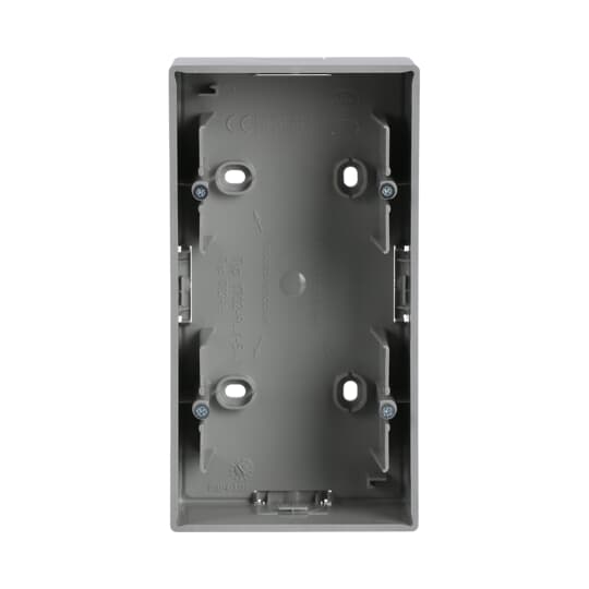 Aufputz-Gehäuse 2f. alusi