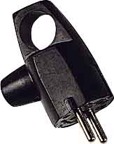 Gummistecker sw